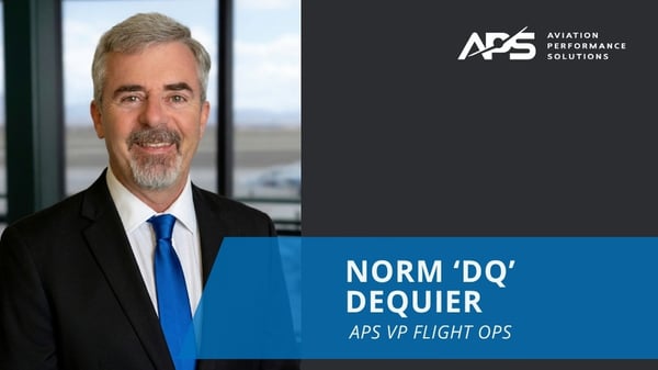 Norm DQ Dequier - APS VP Flight Operations