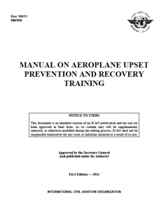 Manual On Aeroplane Upset Prevention and Recovery Training