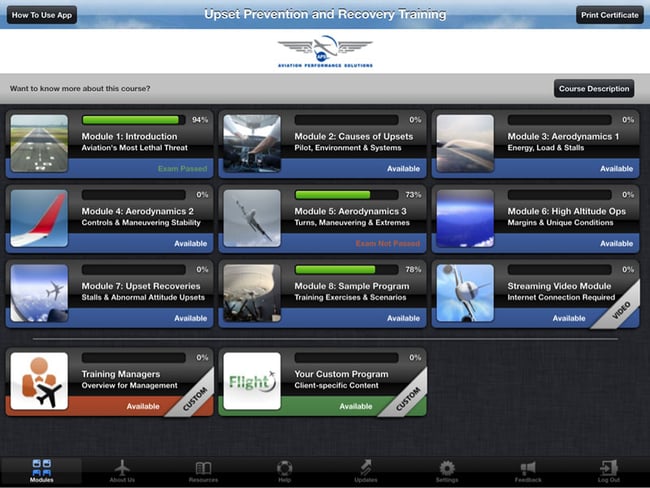 UPRT iPad