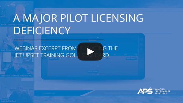 Video: A Major Pilot Licensing Deficiency