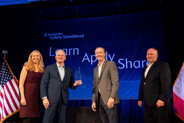 APS CEO Paul “BJ” Ransbury Receives the 2025 Bombardier Safety ...
